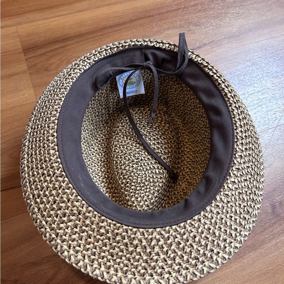 Waverley Beige Straw Hat with Beaded Band - Picture 6 of 7